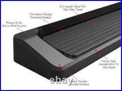 IBoard Black Running Boards Style Fit 05-20 Chevy Suburban GMC Yukon XL