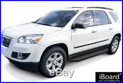 IBoard Black Running Boards Style Fit 07-17 Chevrolet Traverse