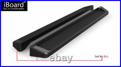 IBoard Black Running Boards Style Fit 07-17 Chevy Traverse Buick Enclave