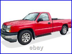 IBoard Black Running Boards Style Fit 99-07 Silverado Sierra Regular Cab