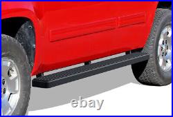 IBoard Running Board 5in Black Fit 00-20 Chevy Tahoe GMC Yukon