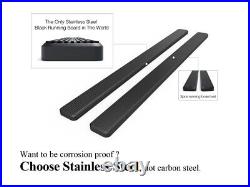IBoard Running Board 5in Black Fit 00-20 Chevy Tahoe GMC Yukon