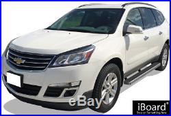 IBoard Running Boards 4 Fit 07-17 Chevrolet Traverse