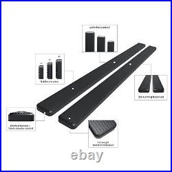 IBoard Running Boards 4 Matte Black Fit 00-14 Chevy/GMC Suburban 3/4 TON