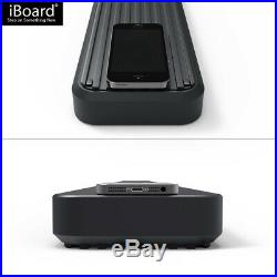 IBoard Running Boards 5-inch Matte Black Fit 99-16 Silverado Sierra Regular Cab