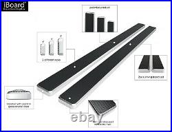 IBoard Running Boards 5 inches Fit 07-18 Silverado Sierra Double Cab
