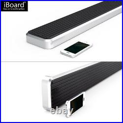 IBoard Running Boards 5 inches Fit 07-18 Silverado Sierra Double Cab