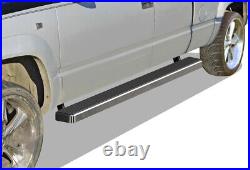 IBoard Running Boards 5 inches Fit 88-98 Chevy GMC CK Pickup 2Dr Extended Cab