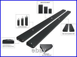 IBoard Running Boards 5 inches Matte Black Fit 19-22 Silverado Sierra Double Cab