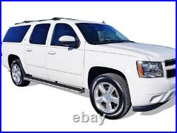 IBoard Running Boards 6 inches Fit 00-20 Chevy Avalanche Suburban GMC Yukon XL