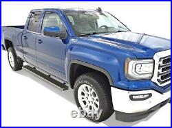 IBoard Running Boards 6 inches Fit 07-18 Silverado Sierra Double Cab