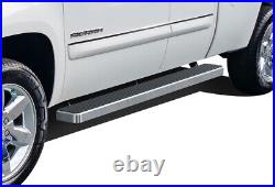 IBoard Running Boards 6 inches Fit 99-13 Chevy Silverado GMC Sierra Double Cab
