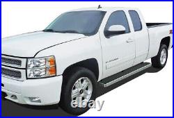 IBoard Running Boards 6 inches Fit 99-13 Chevy Silverado GMC Sierra Double Cab