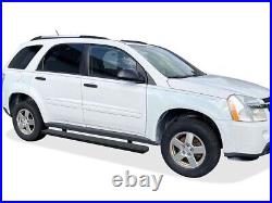 IBoard Running Boards 6 inches Matte Black Fit 05-09 Chevy Equinox