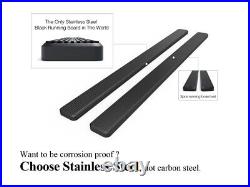 IBoard Stainless Steel 6 Running Boards Fit 07-18 Silverado/Sierra Double Cab