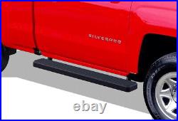 IBoard Stainless Steel 6in Running Boards Fit 99-13 Silverado Sierra Regular Cab