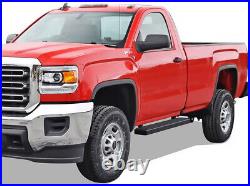 IBoard Stainless Steel 6in Running Boards Fit 99-13 Silverado Sierra Regular Cab