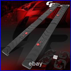 J2 6.5 Step Nerf Bar Running Boards For 2007-2019 Silverado Sierra Crew Cab