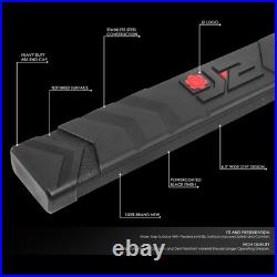 J2 6.5 Step Nerf Bar Running Boards For 2007-2019 Silverado Sierra Crew Cab