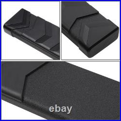 J2 6.5 Step Nerf Bar Running Boards For 2007-2019 Silverado Sierra Crew Cab