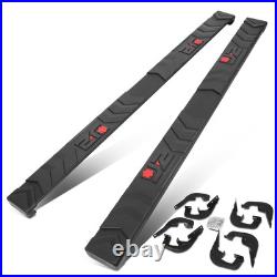 J2 Fit 07-19 Silverado Sierra Crew Cab 6.25 Flat Side Step Bar Running Boards