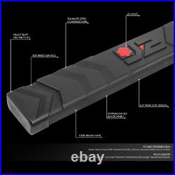 J2 Fit 07-19 Silverado Sierra Crew Cab 6.25 Flat Side Step Bar Running Boards