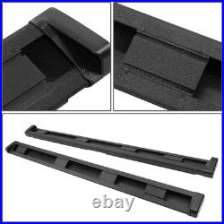 J2 Fit 07-19 Silverado Sierra Crew Cab 6.25 Flat Side Step Bar Running Boards J2 Fit 07-19 Silverado Sierra Crew Cab 6.25 Flat Side Step Bar Running Boards
