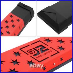 J2 Fit 07-19 Silverado Sierra Extended Cab 6 Wide Side Step Bars Running Boards