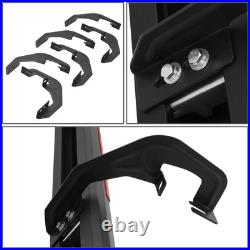 J2 Fit 07-19 Silverado Sierra Extended Cab 6 Wide Side Step Bars Running Boards