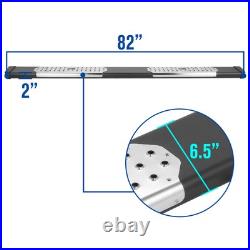 J2 For 07-19 Silverado Sierra Crew Cab 6.5 W Steel Side Step Bar Running Boards