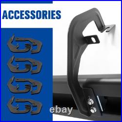 J2 For 07-19 Silverado Sierra Crew Cab 6.5 W Steel Side Step Bar Running Boards