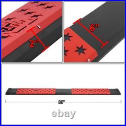 J2 For 07-19 Silverado Sierra Crew Cab 6 6-point Star Step Bar Running Boards