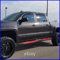 J2 For 07-19 Silverado Sierra Crew Cab 6 6-point Star Step Bar Running Boards J2 For 07-19 Silverado Sierra Crew Cab 6 6-point Star Step Bar Running Boards
