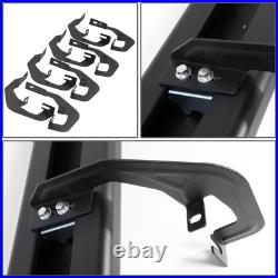 J2 For 07-19 Silverado Sierra Crew Cab S. Steel 6.5 Wide Step Bar Running Boards