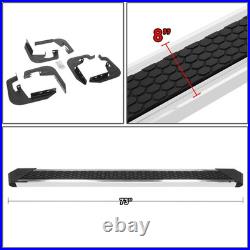 J2 For 07-19 Silverado Sierra Extended Cab 8 Chrome Ss Step Bar Running Boards