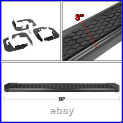 J2 For 07-19 Silverado Sierra Extended Cab 8 Honeycomb Step Bar Running Boards