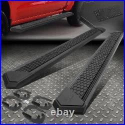 J2 For 19-20 Silverado Sierra Crew Cab 8 Black Honeycomb Step Bar Running Board