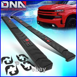 J2 For 2007-2019 Silverado Sierra Crew Cab 6.25 W Side Step Bar Running Board