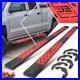 J2 Powdercoated 6 Side Step Running Boards for 07-19 Silverado/Sierra Ext Cab