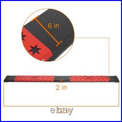 J2 Powdercoated 6 Side Step Running Boards for 07-19 Silverado/Sierra Ext Cab