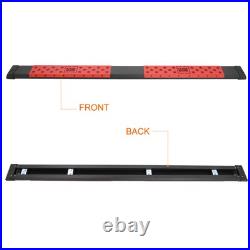 J2 Powdercoated 6 Side Step Running Boards for 07-19 Silverado/Sierra Ext Cab