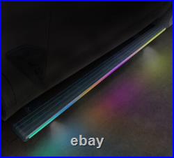 LED Deployable Side Steps Running Board Fit For Chevrolet Silverado 2014-2019