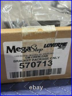 LUVERNE 570713 07-14 Chevy Mounting Brackets Kit & Hardware for Running Boards