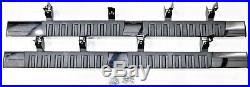 NEW OEM GM Chrome Rectangular Step Bars 23196400 Chevy Suburban Yukon XL 2015-18