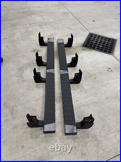 NEW Open Box OEM 23 CHEVROLET COLORADO & GMC CANYON CHROME 5-IN RUNNING BOARDS