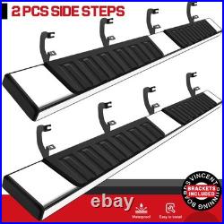 Nerf Bar FOR 2019-2026 Silverado/Sierra Crew Cab 6 Side Step H Running Boards