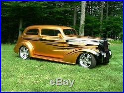 New 1937 Chevrolet Coupe Sedan Car Smooth Steel 16g Running Boards all Models