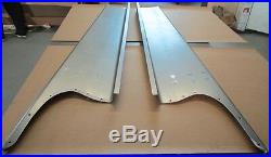 New 1937 Chevy/GMC Truck 1/2 ton Smooth Steel 16g Running Boards Hot Rod Street