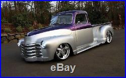 New 1953 Chevy/GMC Truck 1/2 ton Smooth Steel Running Boards Hot Rod Street