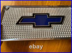 One Chevy Car Truck Flat Polished Aluminum Running Board Step Plate Bowtie Logo One Chevy Car Truck Flat Polished Aluminum Running Board Step Plate Bowtie Logo